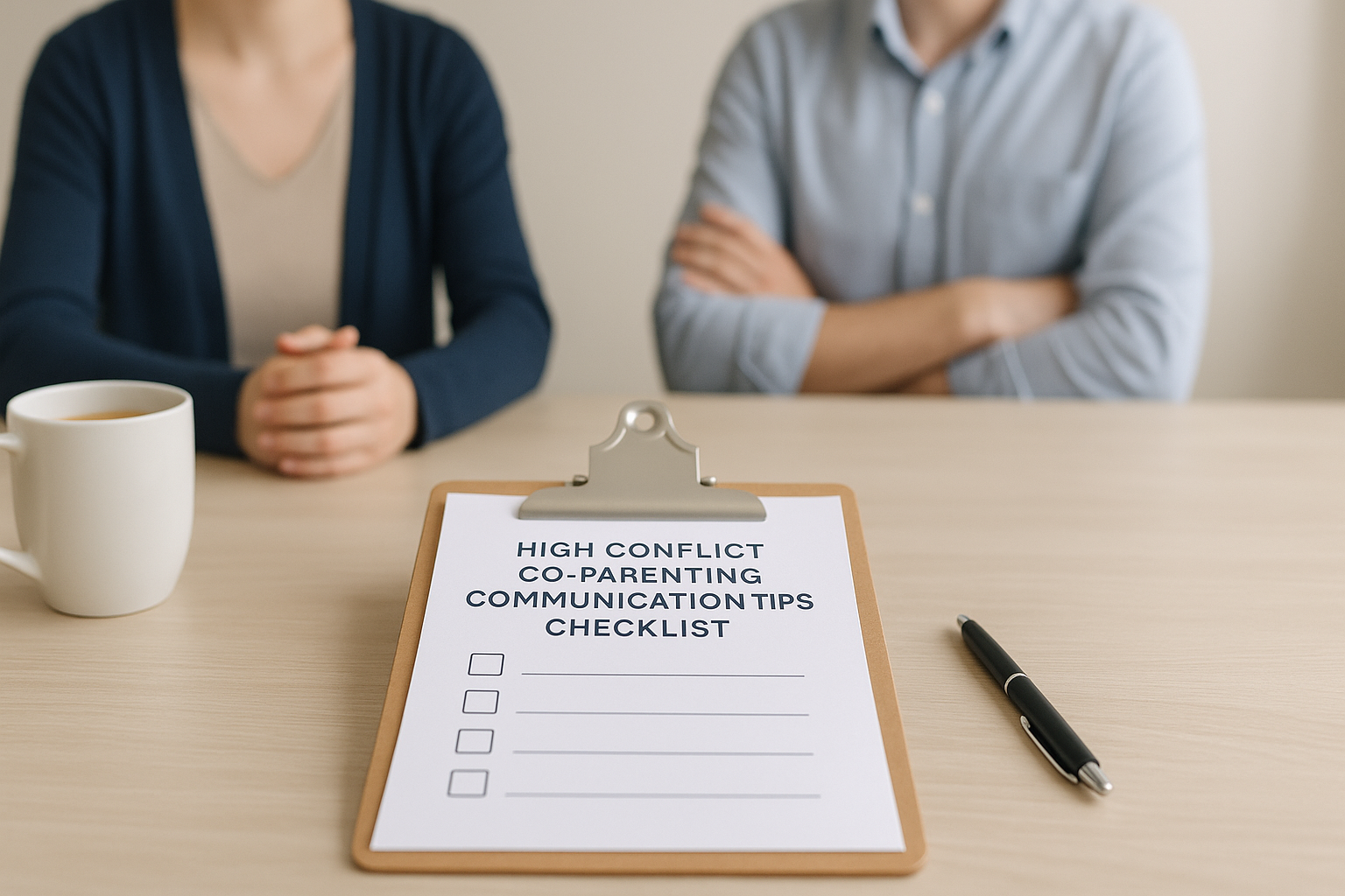 High Conflict Co Parenting Communication Tips Checklist