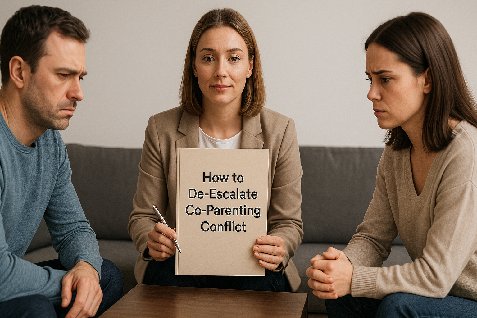 How To De Escalate Co Parenting Conflict Template